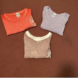Victoria Secret Pink Lot of 3 Women's Tops XS/S
